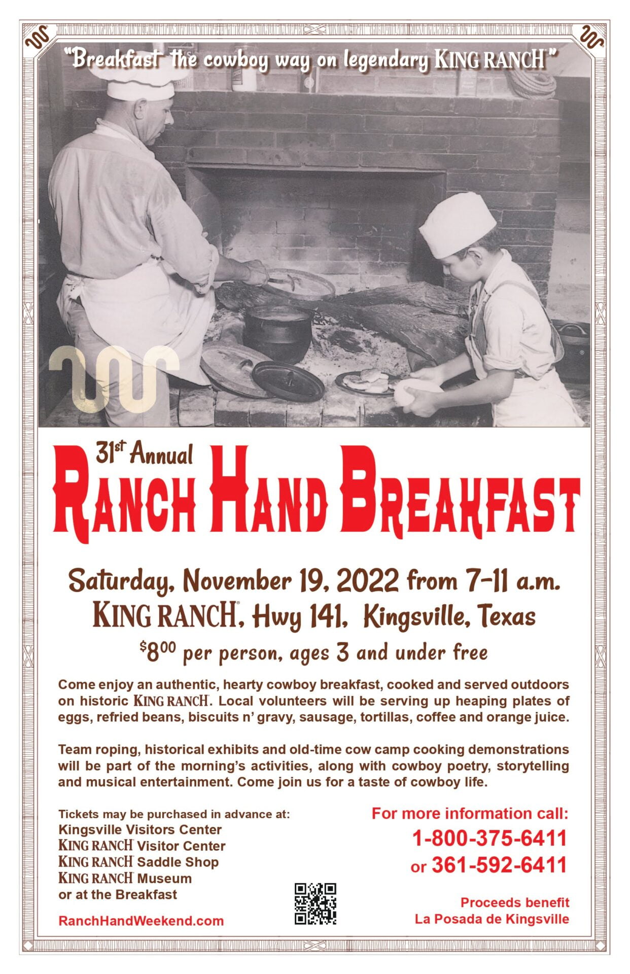 2022 Ranch Hand Breakfast Poster